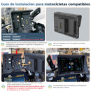 Carpuride W702BS / 502BS – Estéreo para motocicletas compatible con modelos BMW seleccionados