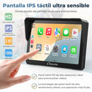 Carpuride W702BS / 502BS – Estéreo para motocicletas compatible con modelos BMW seleccionados