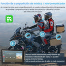 Carpuride W502Pro/W702 Pro - Opción TPMS | Estéreo portátil inalámbrico para motocicleta con Bluetooth dual, intercomunicador, brújula y barómetro