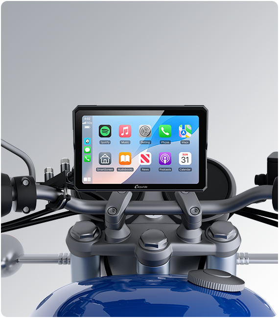 Estéreo inteligente para motocicleta